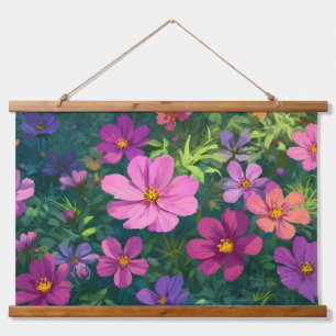 Celestial Knot Art Prints Unique Star Patterns Hanging Tapestry