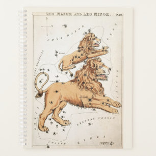 Celestial Leo Zodiac Planner