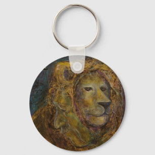 Celestial Lion Keychain