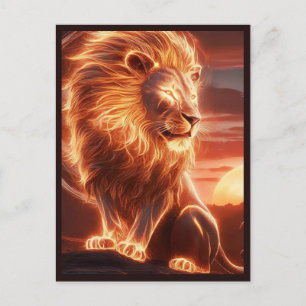 Celestial Lion Postcard