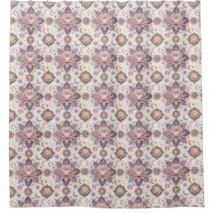 Celestial Lotus Mandala Spiritual Design Pattern