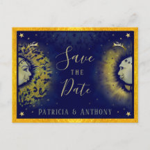 Celestial Love Enregistrer la carte postale Date