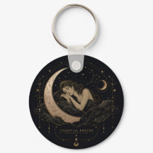 Celestial Luxury Moon & Stars Charm