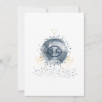 Celestial Magic - Cancer Thank You Card