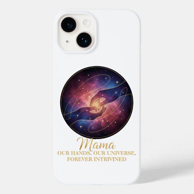 Celestial Mama Hands Galaxy Universe Case-Mate iPhone Case (Back)