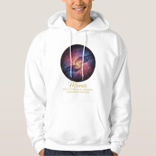 Celestial Mama Hands Galaxy Universe Hoodie