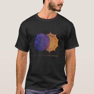Celestial Mandala Sun and Moon Phases Cosmic Astro T-Shirt