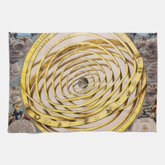 Celestial Map Andres Celarius Kitchen Towel