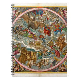 Celestial Map Antique I Notebook
