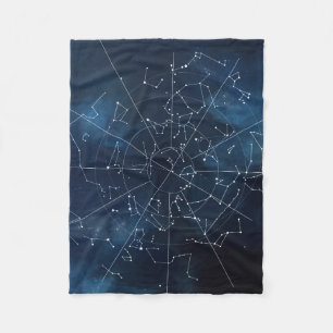 Celestial Map Fleece Blanket