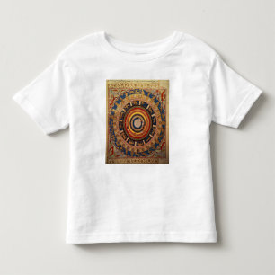 Celestial map, from 'Zubdet ut Teverih' by Toddler T-shirt
