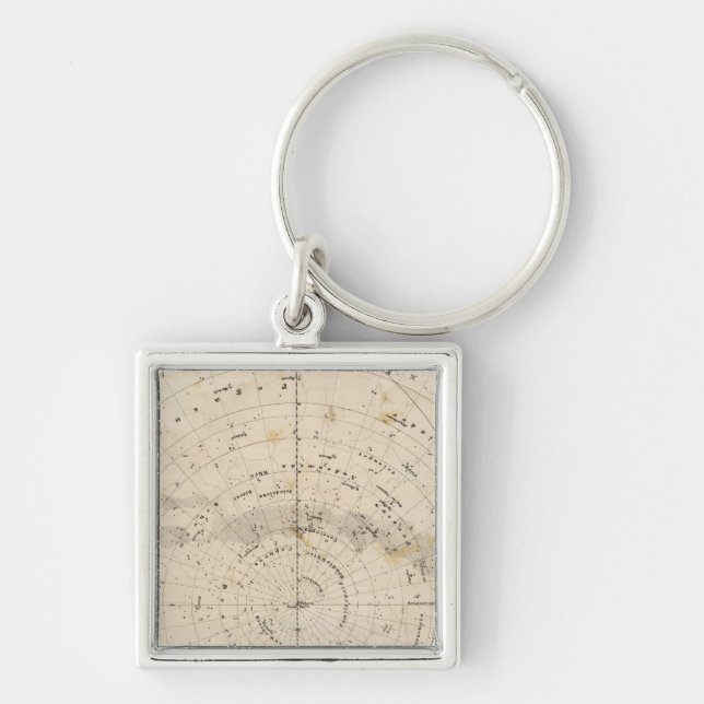 Celestial map keychain (Front)