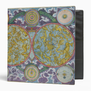 Celestial Map of the Planets Binder