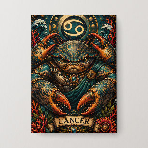 Celestial Masculine Zodiac Cancer design