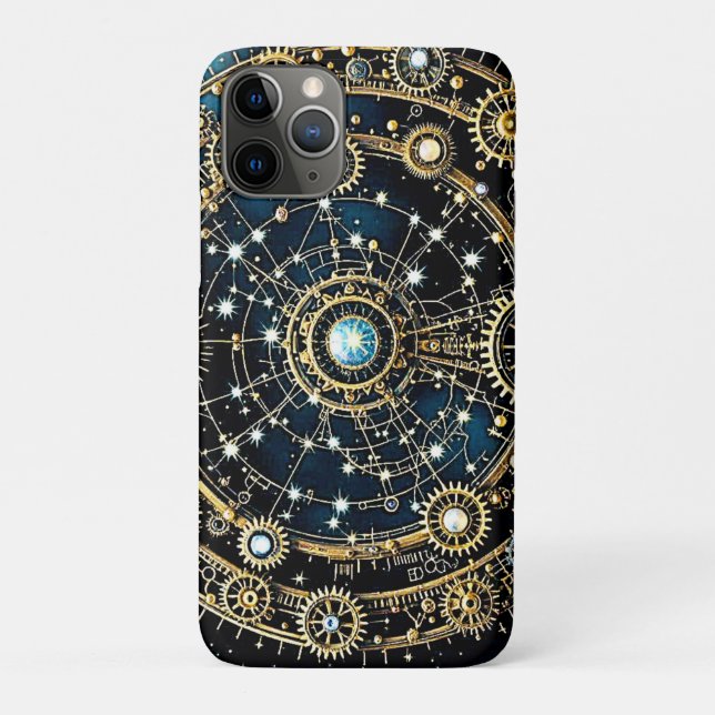 Celestial Mechanism Cosmic Art Case-Mate iPhone Case (Back)