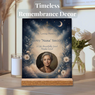 Celestial Memorial Acrylic Sign   Personalized