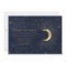 Celestial Midnight Blue Gold Stars Wedding