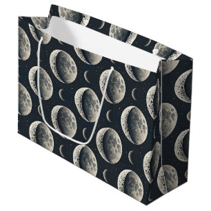 Celestial Moon Phase (1) Large Gift Bag
