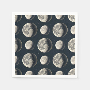 Celestial Moon Phase (2) Napkin