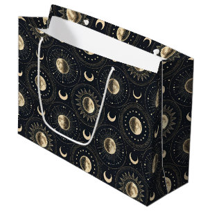 Celestial Moon Phase (4) Large Gift Bag