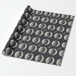 Celestial Moon Phase (6) Wrapping Paper
