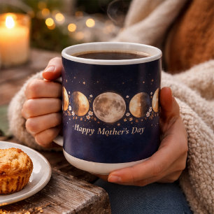 Celestial Moon Phase Mother's Day Mug