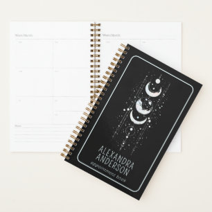 Celestial Moon Phases Mystical Holistic Spiritual Planner