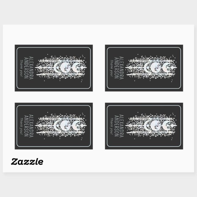 Celestial Moon Phases Mystical Holistic Spiritual Sticker (Sheet)