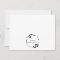 Celestial Moon Phases Snake Personalized Logo