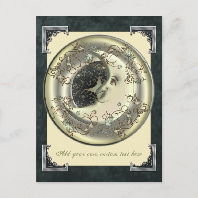 Celestial Moon Postcard (Front)