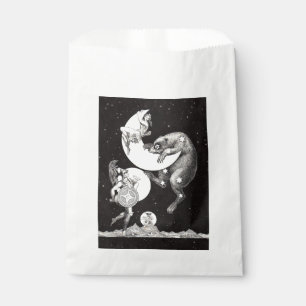 Celestial Moon Sky Universe God Night Illustration Favour Bag