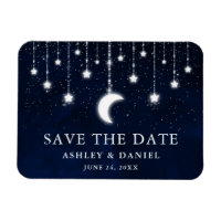 Celestial Moon Stars String Lights Save The Date