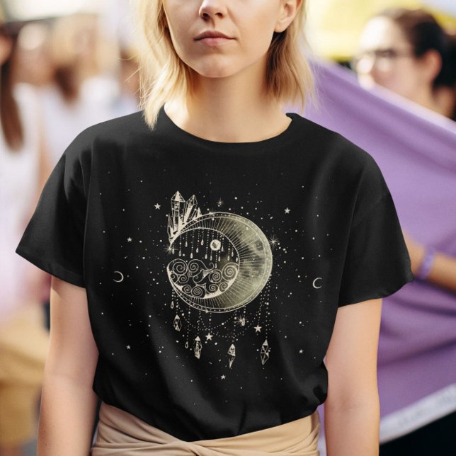 Celestial Moon T-Shirt (Creator Uploaded)