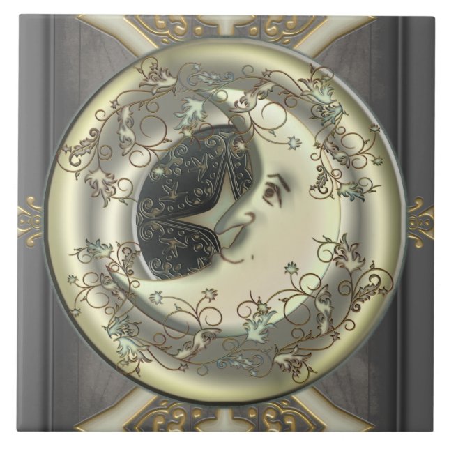 Celestial Moon Tile (Front)