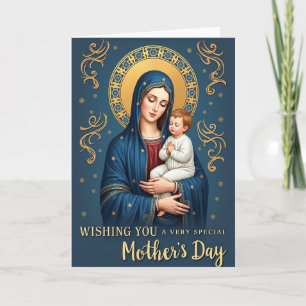 Celestial Mothers Love Portrait Card