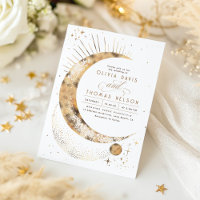 Celestial Mystical Moon Starry Night Boho Wedding