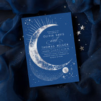 Celestial Mystical Moon Starry Night Boho Wedding