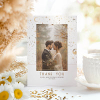 Celestial & Mystical Starry Night Thank You Photo