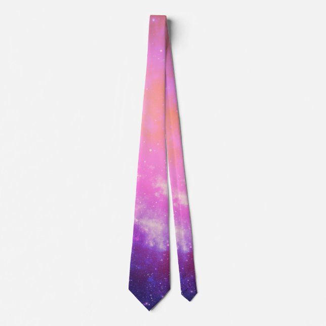 Celestial Nebula Gifts For Earthly Joy Tie (Front)