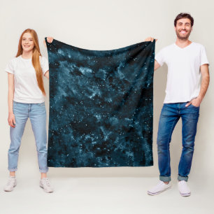 Celestial Nexus Galaxy Colour Palette Tidal Fleece Blanket