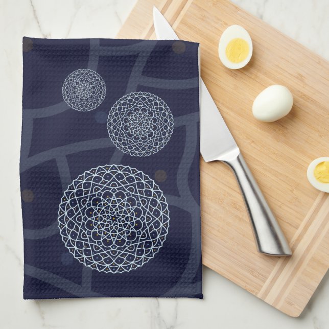 Celestial Night Hand Towel (Quarter Fold)