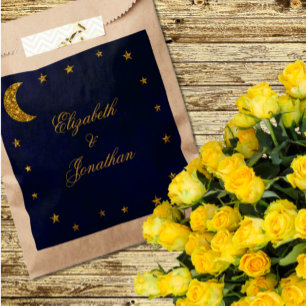 Celestial Night Sky Wedding Favour Bag
