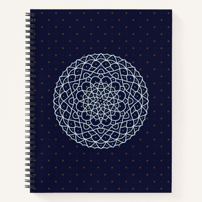 Celestial Night Spiral Notebook (Front)