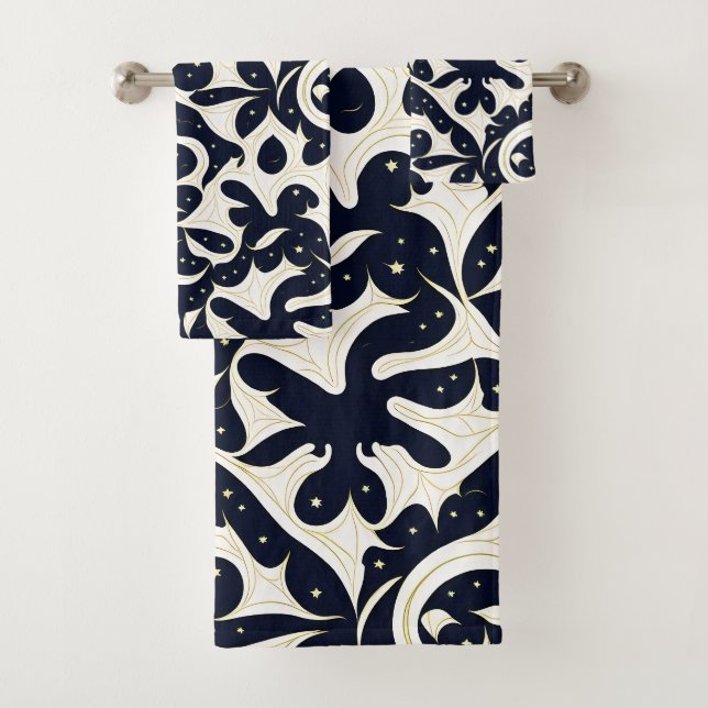Celestial Nights Luxury Towel Set (En situation)