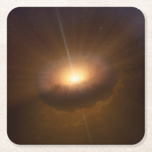 Celestial Object Cx330. Square Paper Coaster