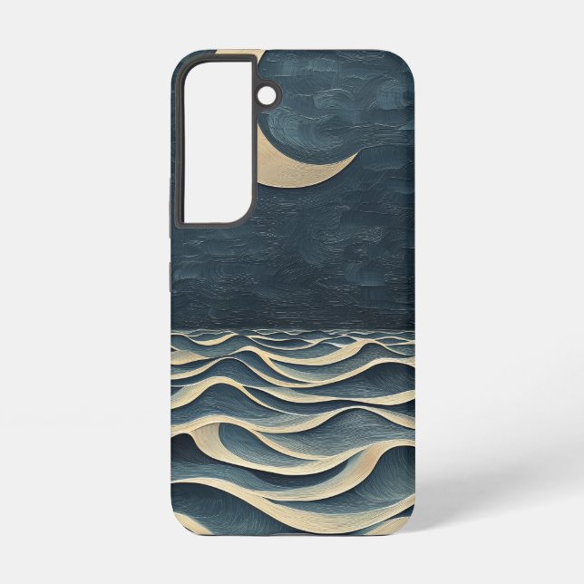 Celestial Ocean Night Phone Case (Back)