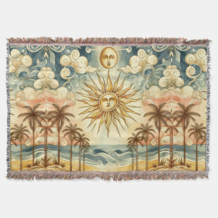 Celestial Paradise Throw Blanket