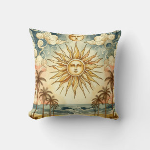 Celestial Paradise Throw Pillow