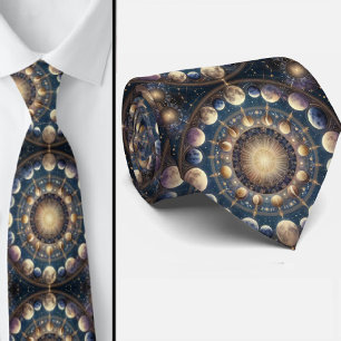 Celestial Pattern  Tie