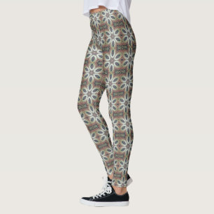 Celestial Petals of Infinity  Leggings